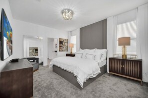 Villa, Multiple Bedrooms | 9 bedrooms, free WiFi, bed sheets - Disney Princess Bedroom, Pool Spa Game Room Plus! 9 Villa (Davenport)