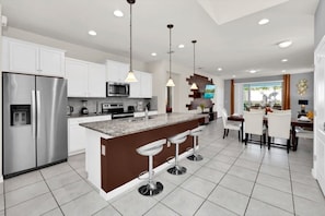 Villa, Multiple Bedrooms | Private kitchen - Luxury 7 Bed Villa With Pool/spa 2442tangier 7 Bedroom Villa (Kissimmee)