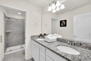 Villa, Multiple Bedrooms | Bathroom | Towels - Luxury 7 Bed Villa With Pool/spa 2442tangier 7 Bedroom Villa (Kissimmee)