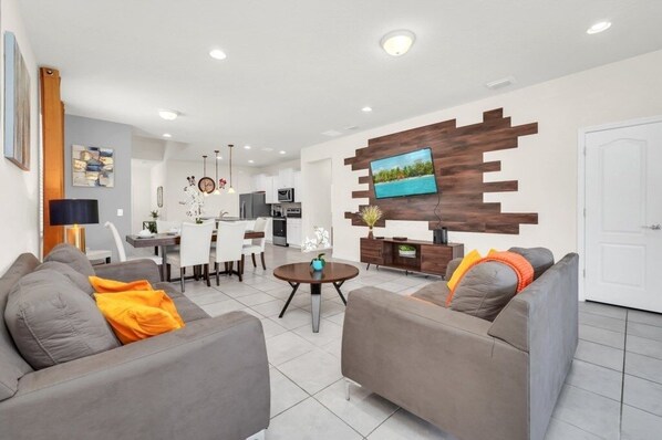 Villa, Multiple Bedrooms | Living area