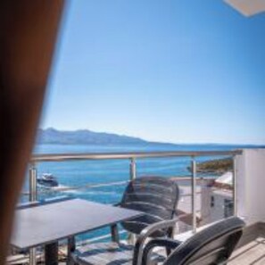 Suite Studio Deluxe, vue mer | Balcon