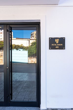 Interior entrance