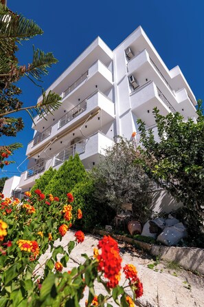 Façade de l’hébergement