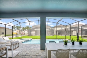 Villa, Multiple Bedrooms | Outdoor dining - 1583 Mermaid 9 Bedroom Villa (Kissimmee)