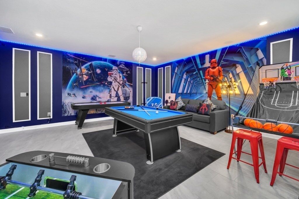 Villa, Multiple Bedrooms | Game room
