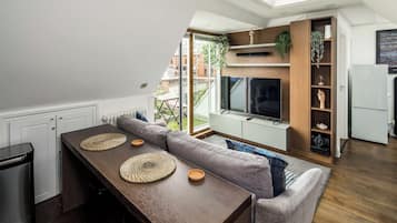 Classic Apartment, Balcony | Living area