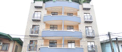 Facciata della struttura