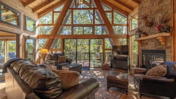 智能电视、壁炉