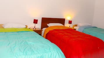 4 habitaciones, wifi y ropa de cama