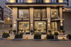 Façade de l’hébergement