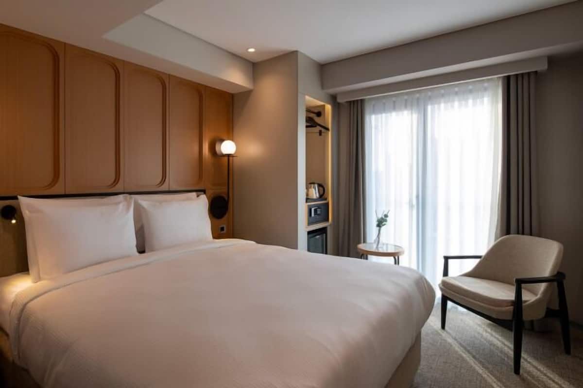 Bettwäsche aus ägyptischer Baumwolle, hochwertige Bettwaren, Minibar