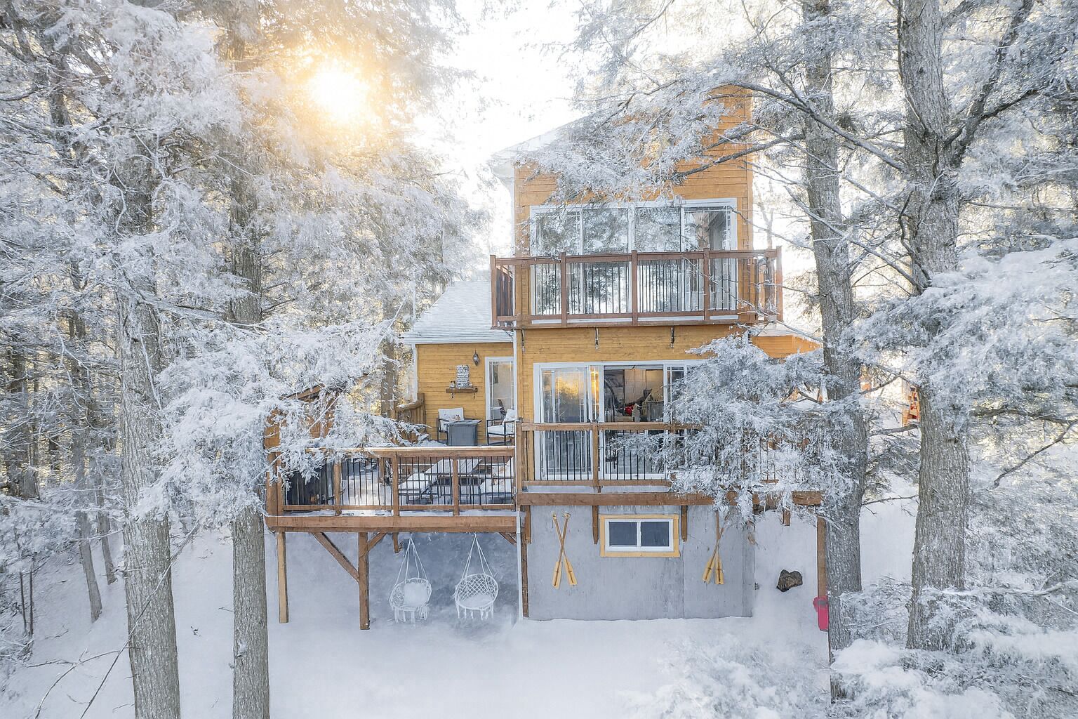 Located in the heart of nature