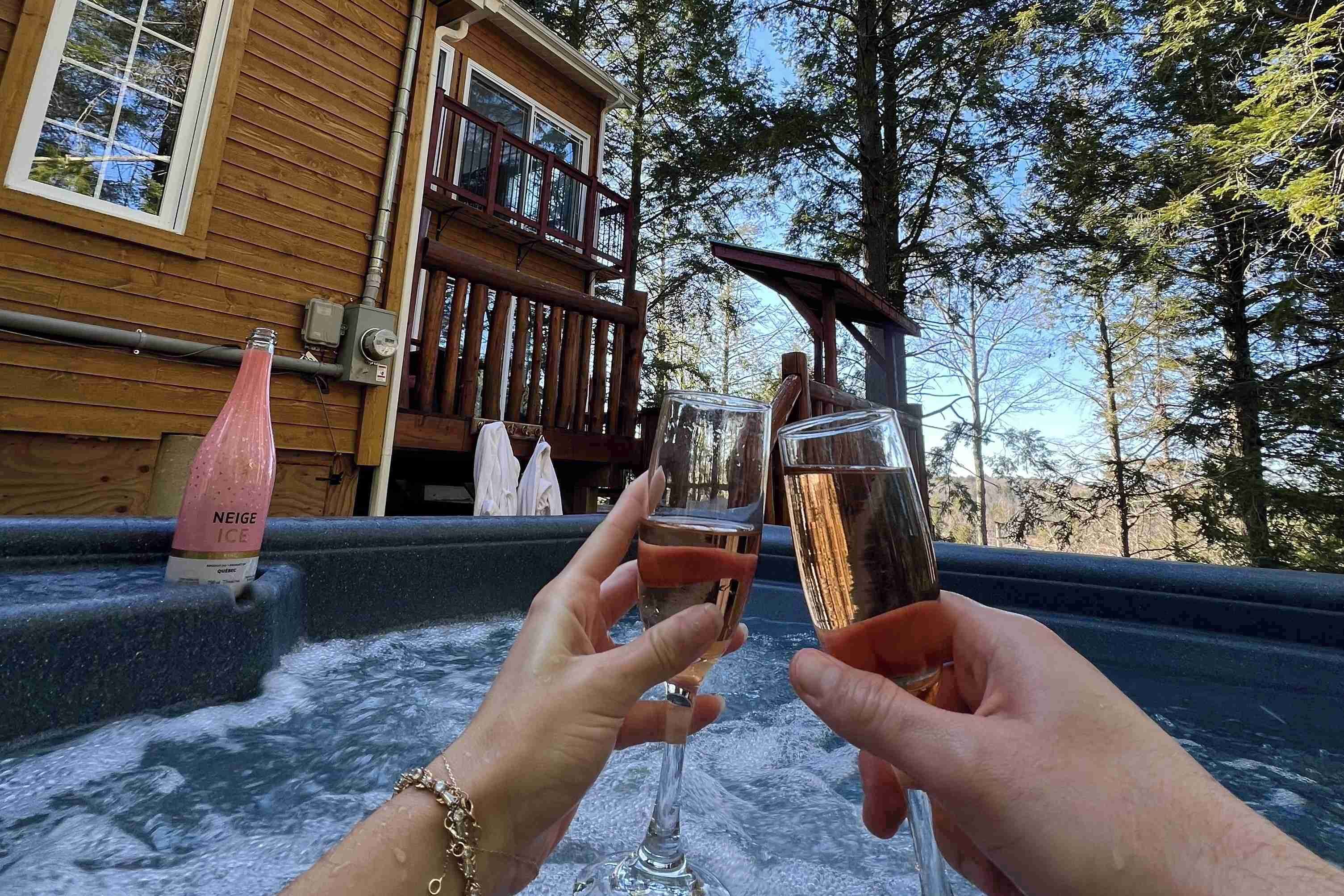 Idromassaggio all'aperto