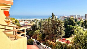 Apartment | View from property - Apartment in Malaga With Sea Views & Pool (Torremolinos)