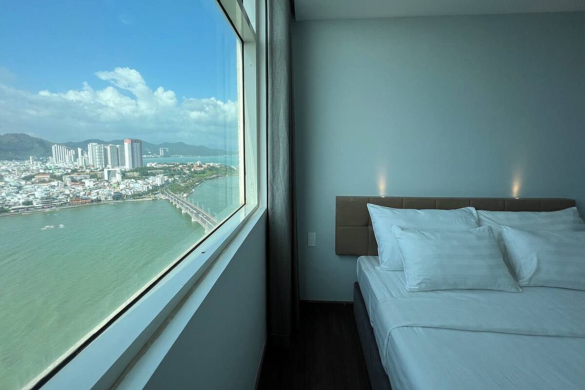 Family Apartment, 2 Bedrooms, Balcony, Sea View | Beach/ocean view