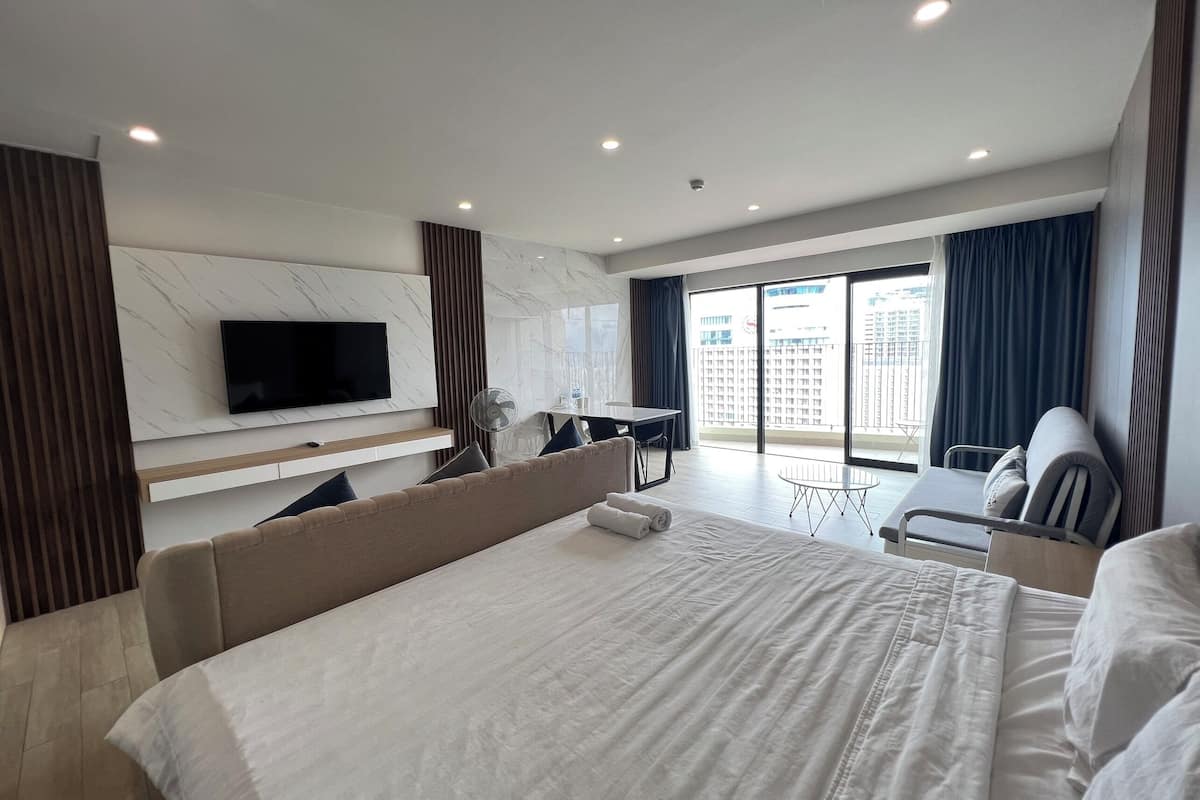 City Apartment, 1 Bedroom, Beach View, Executive Level