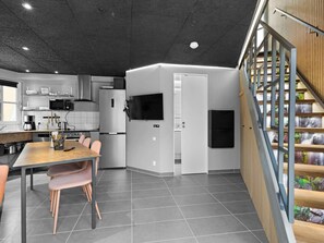 Private kitchen - Holiday Home With Patio (Blokhus)