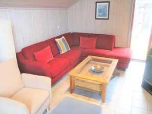 House | Living room - Skandinavisches Ferienhaus in Mirow (Mirow)