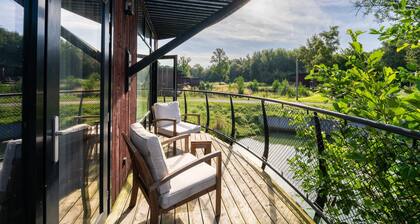 Duplex by Fouage Pond in Award-winning Park