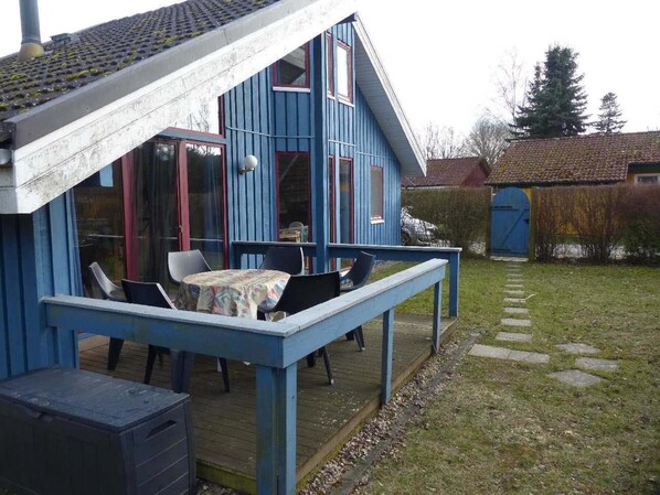 Outdoor dining - Ferienhaus im Skandinavischen Stil (Mirow)