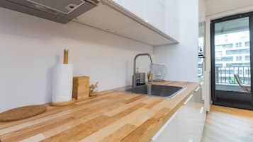 Comfort Apartment | Private kitchen | Electric kettle