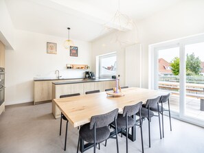 Villa | Private kitchen | Toaster, highchair