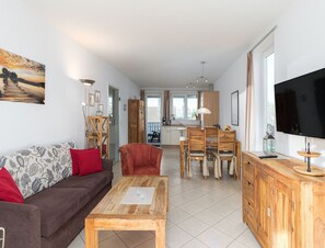 Apartment | Living room - Appartement im Ferienpark in Rechlin (Rechlin)