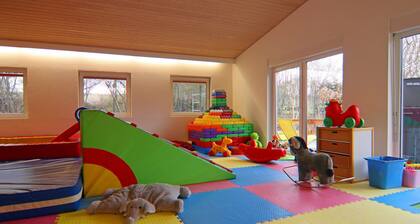 Modernes Ferienhaus fur 9 Personen in Babke, Mirow