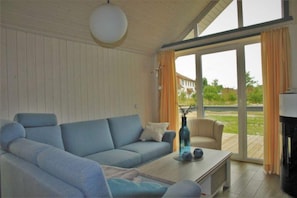 Living room - Exklusives Skandinavisches Ferienhaus (Rechlin)