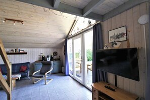 House | Living room - Skandinavisches Ferienhaus in Mirow (Mirow)