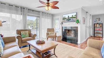 Condo, Multiple Beds (Racquet Club 35 by Wild Dunes, in Res) | Living area