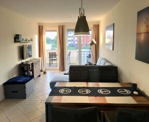 Apartment | Living room - Appartement im Ferienpark in Rechlin (Rechlin)
