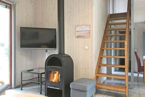 Living room - Exklusives Skandinavisches Ferienhaus (Mirow)