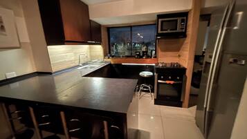 Microwave, oven, stovetop