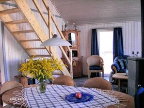House | Living room - Skandinavisches Ferienhaus in Rechlin (Rechlin)