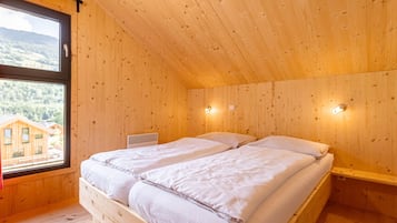 Chalet | 3 camere, con arredamento individuale, lenzuola