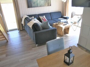 House | Living room - Ferienhaus im Ferienpark Mirow (Mirow)