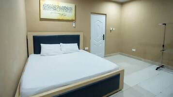 1 間睡房、熨斗/熨衫板、Wi-Fi、床單