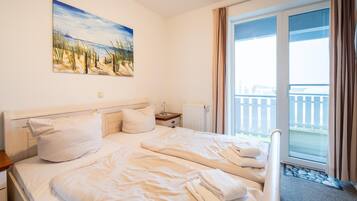 Apartamento | 1 dormitorio, mobiliario individual, ropa de cama