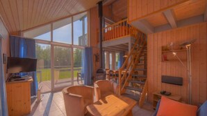 Living room - Perfektes Ferienhaus fur Familien (Rechlin)