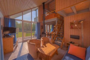 Living room - Perfektes Ferienhaus fur Familien (Rechlin)