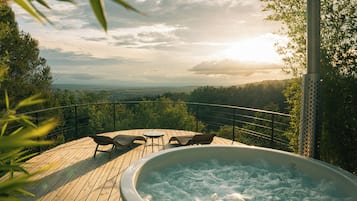 Cabin, Valley View | Terrace/patio