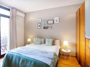 Appartement | 2 chambres, fer et planche à repasser, draps fournis