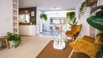 Villa Deluxe, vistas a la ciudad | Zona de estar