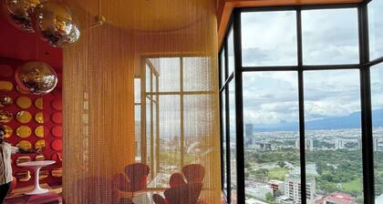 Tropical and beautiful apartment in 8th floor, San Jose, CR.