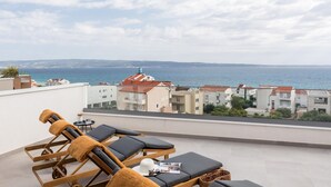 Villa | View from property - Apartment in Split Near the Adriatic Coast (Podstrana)