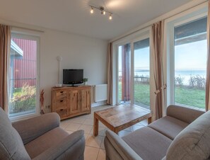 Living room - Ferienwohnung im Ferienpark Mueritz (Rechlin)