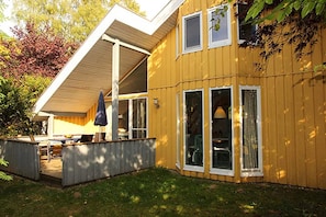 House | Outdoor dining - Ferienhaus im Ferienpark Mirow (Mirow)