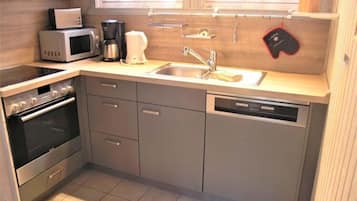 Ferienhaus | Eigene Küche | Wasserkocher, Toaster, Hochstuhl