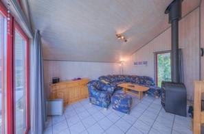 Living room - Exklusives Skandinavisches Ferienhaus (Mirow)